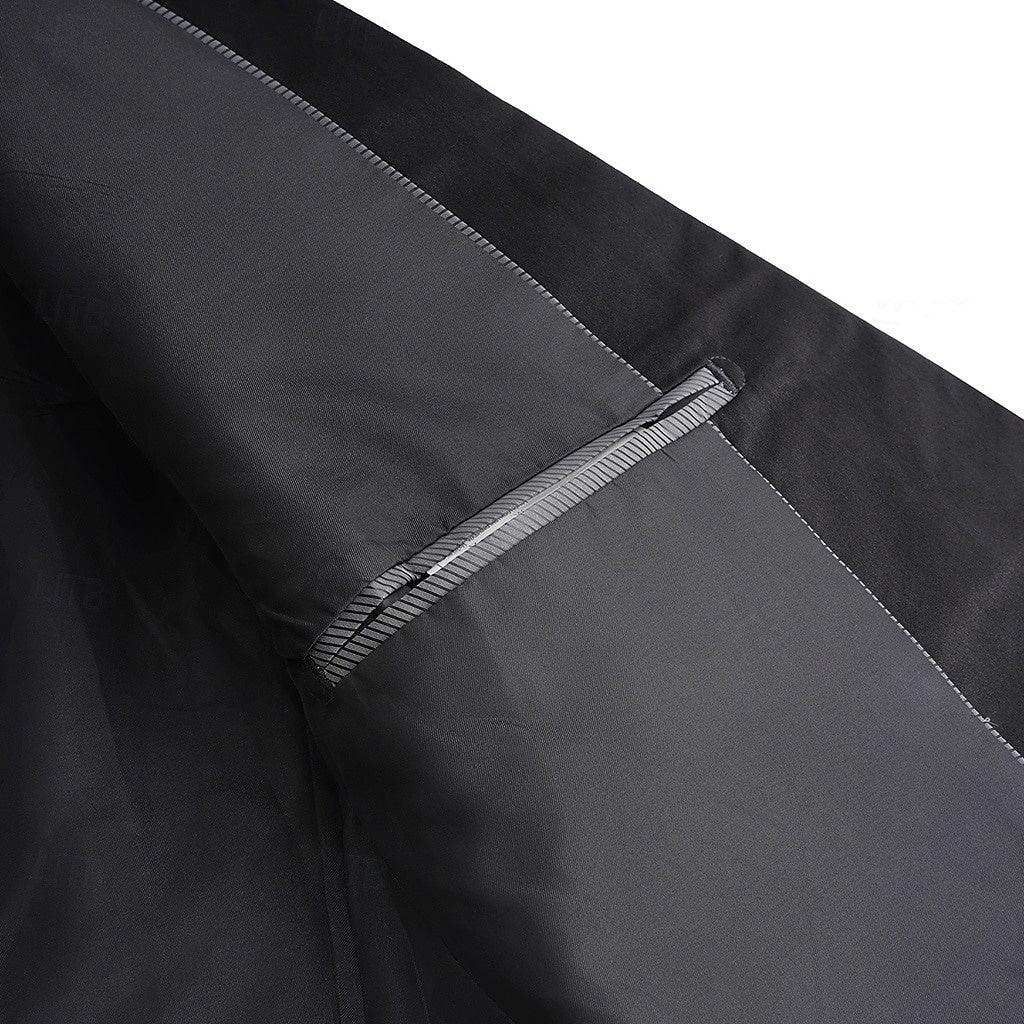 Blazer homme col cranté deux boutons à poche poitrine 6