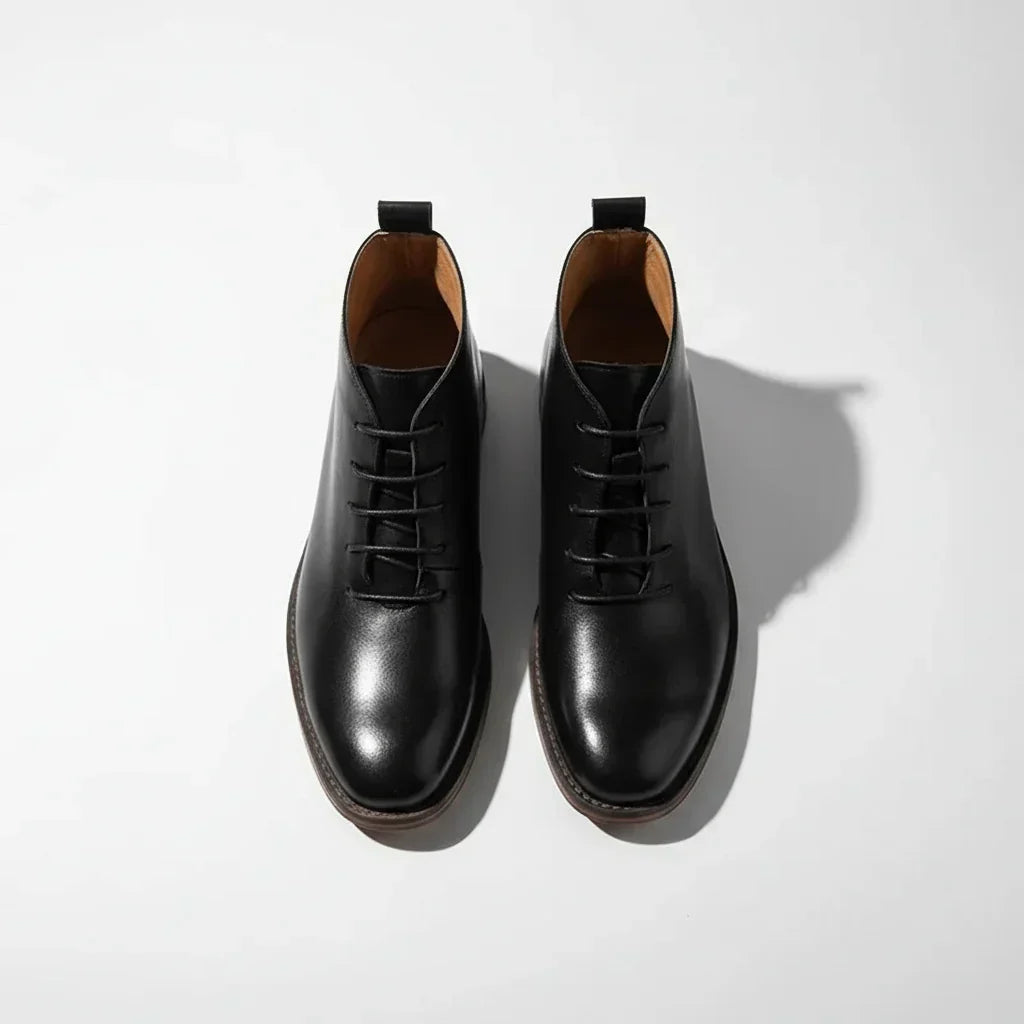 Bottines homme cuir à lacets 2