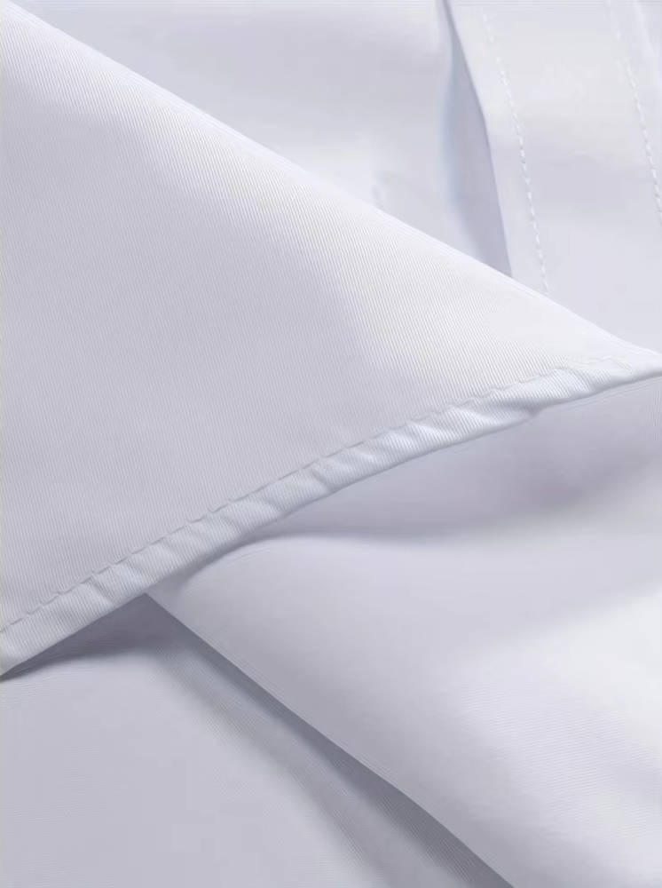 Chemise homme stretch infroissable à manches longues col italien 12