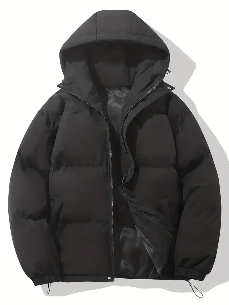 Doudoune courte femme à capuche oversize 2