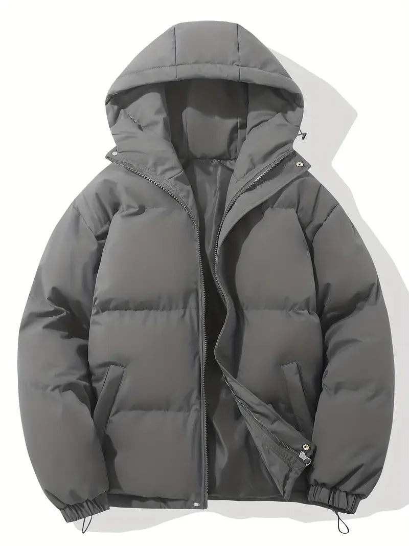 Doudoune courte femme à capuche oversize 5