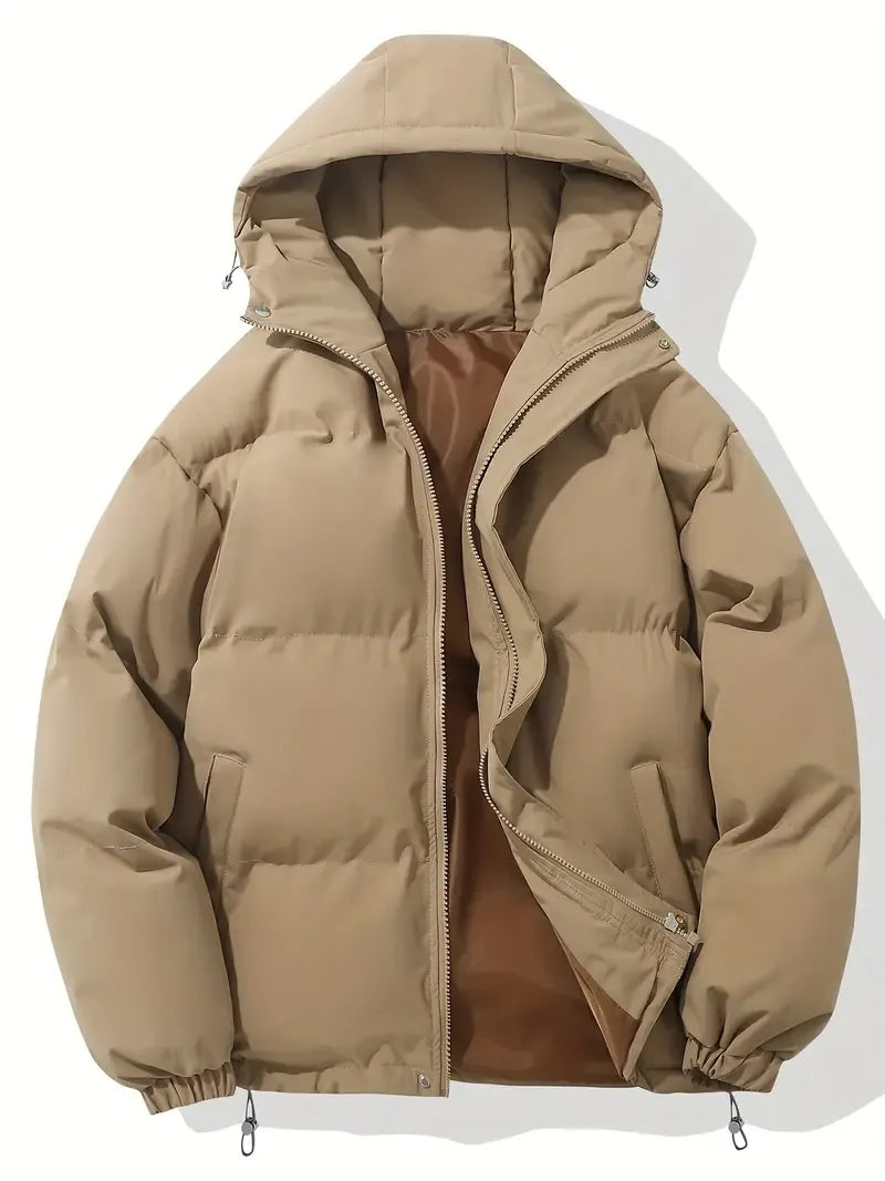 Doudoune courte femme à capuche oversize 6