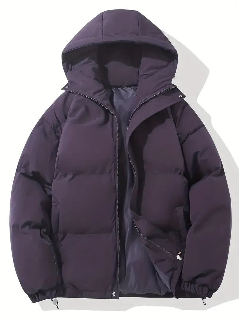 Doudoune courte femme à capuche oversize 8