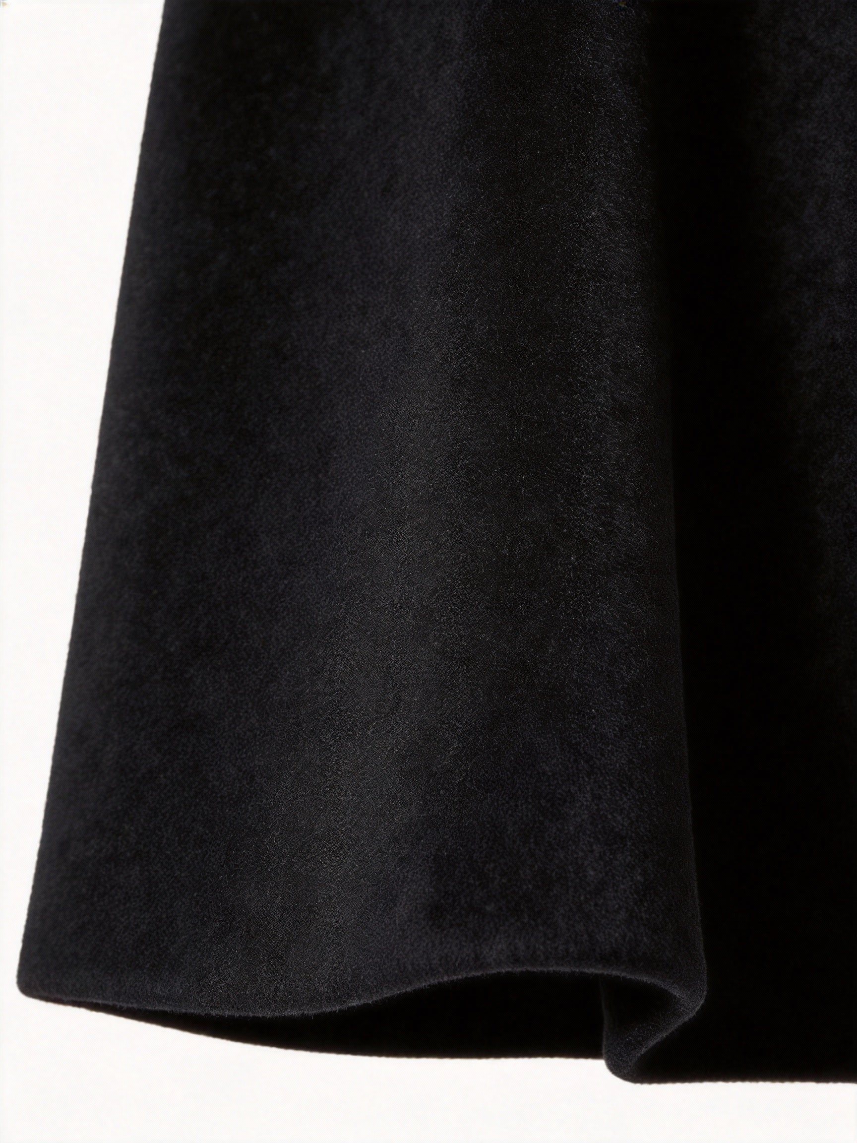Manteau en laine homme long à simple boutonnage et coupe droite 14