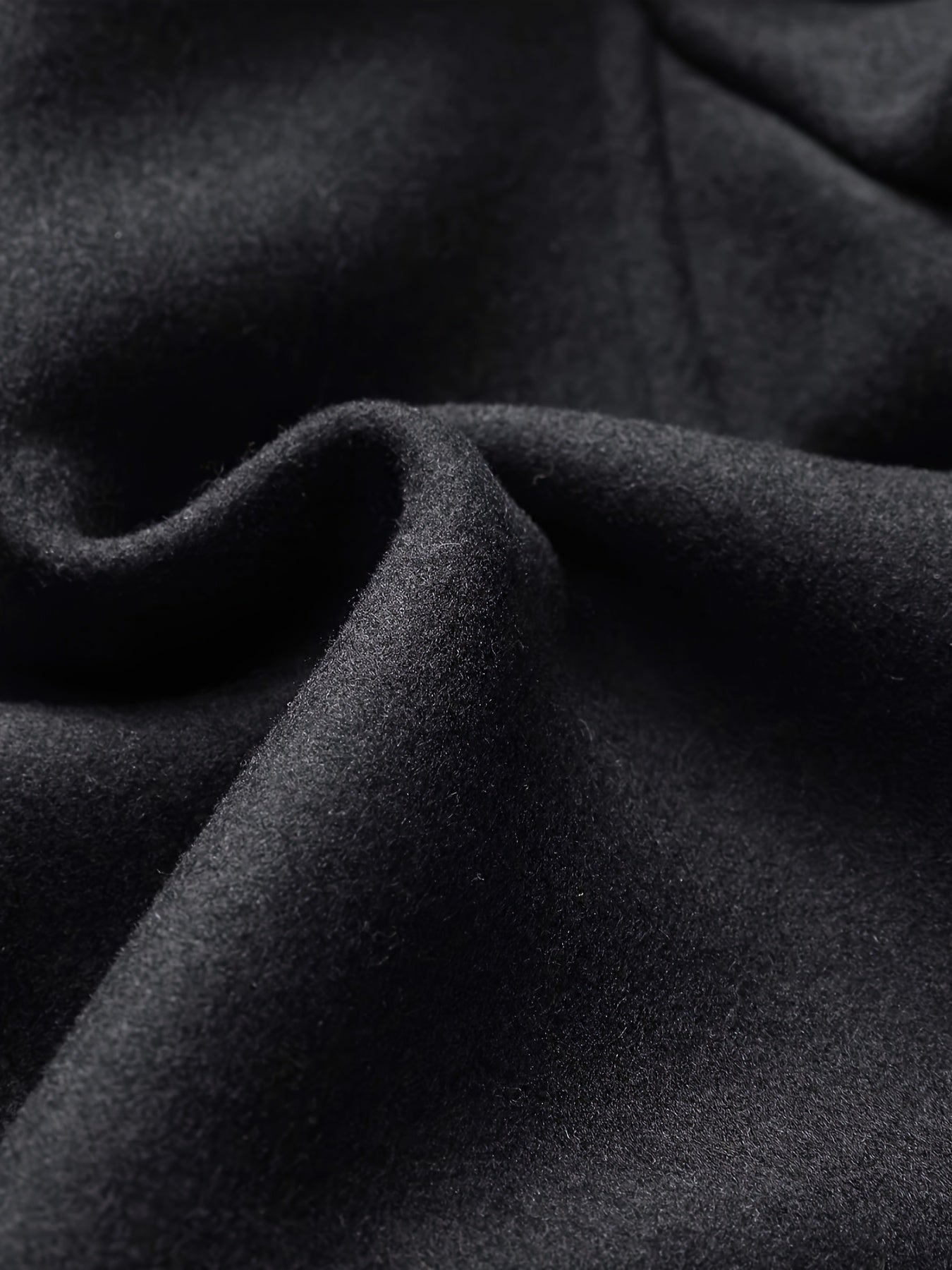 Manteau en laine homme mi-long à écharpe amovible et doublure matelassée 3