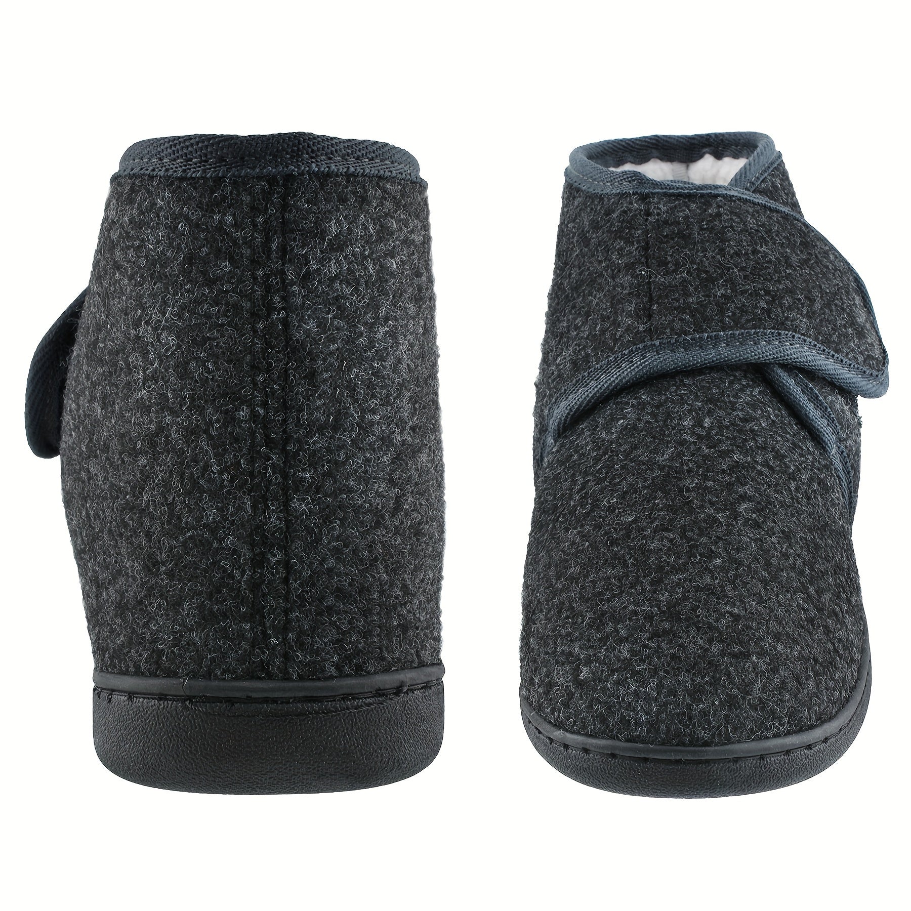 Pantoufles montantes homme à scratch doublées 6