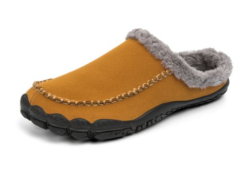 Pantoufles mules homme doublées à semelle antidérapante 4