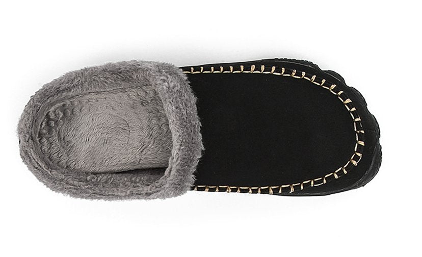 Pantoufles mules homme doublées à semelle antidérapante 6