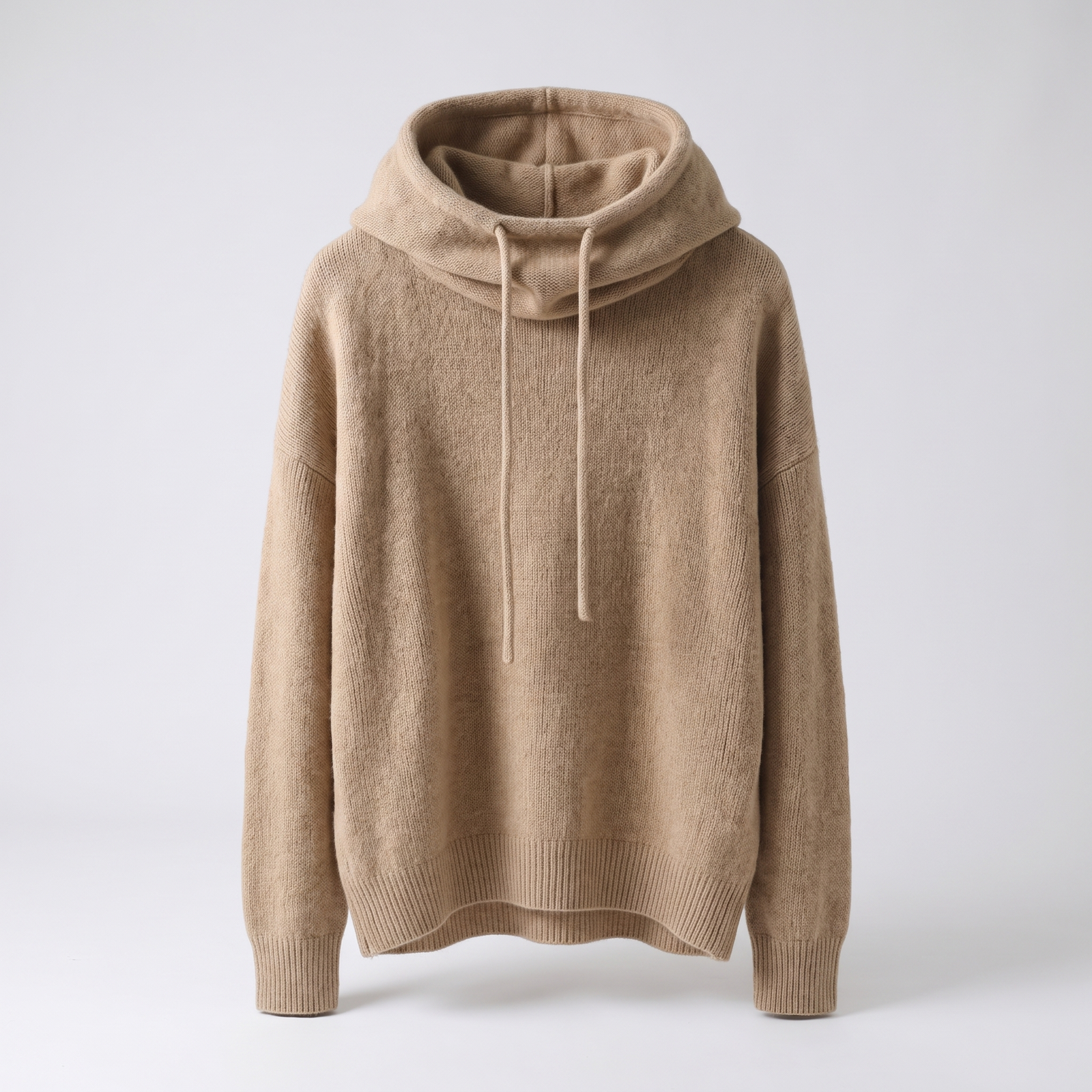 Pull femme à capuche en maille douce et chaude 2