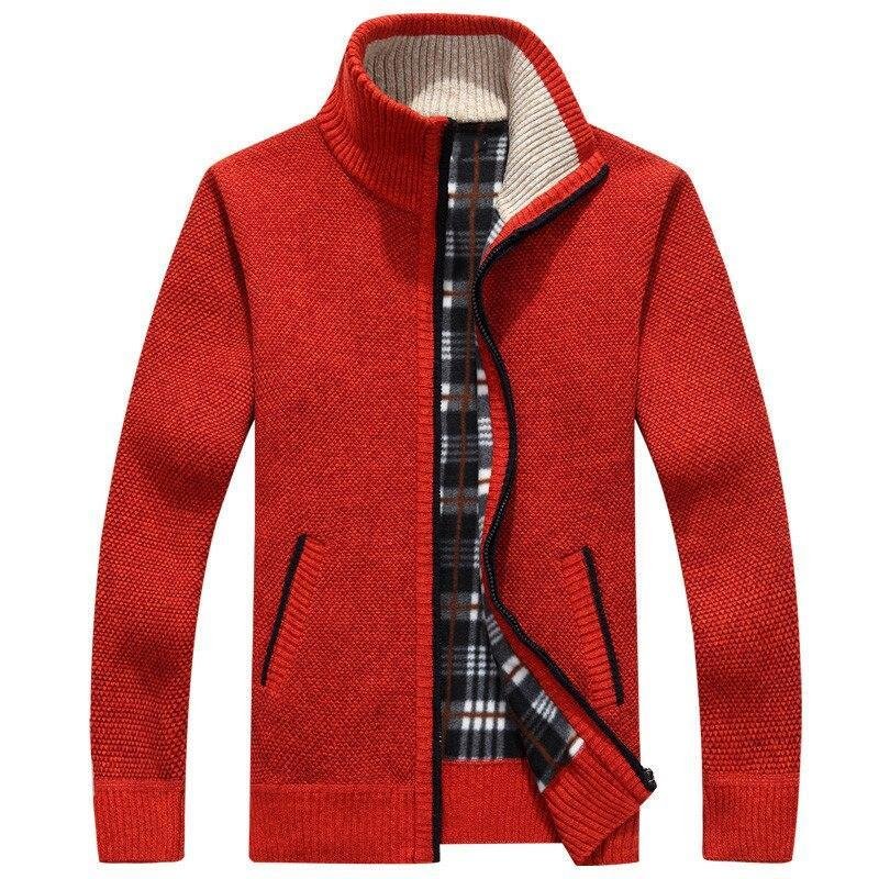 Pull homme doublé coupe-vent à col montant 8