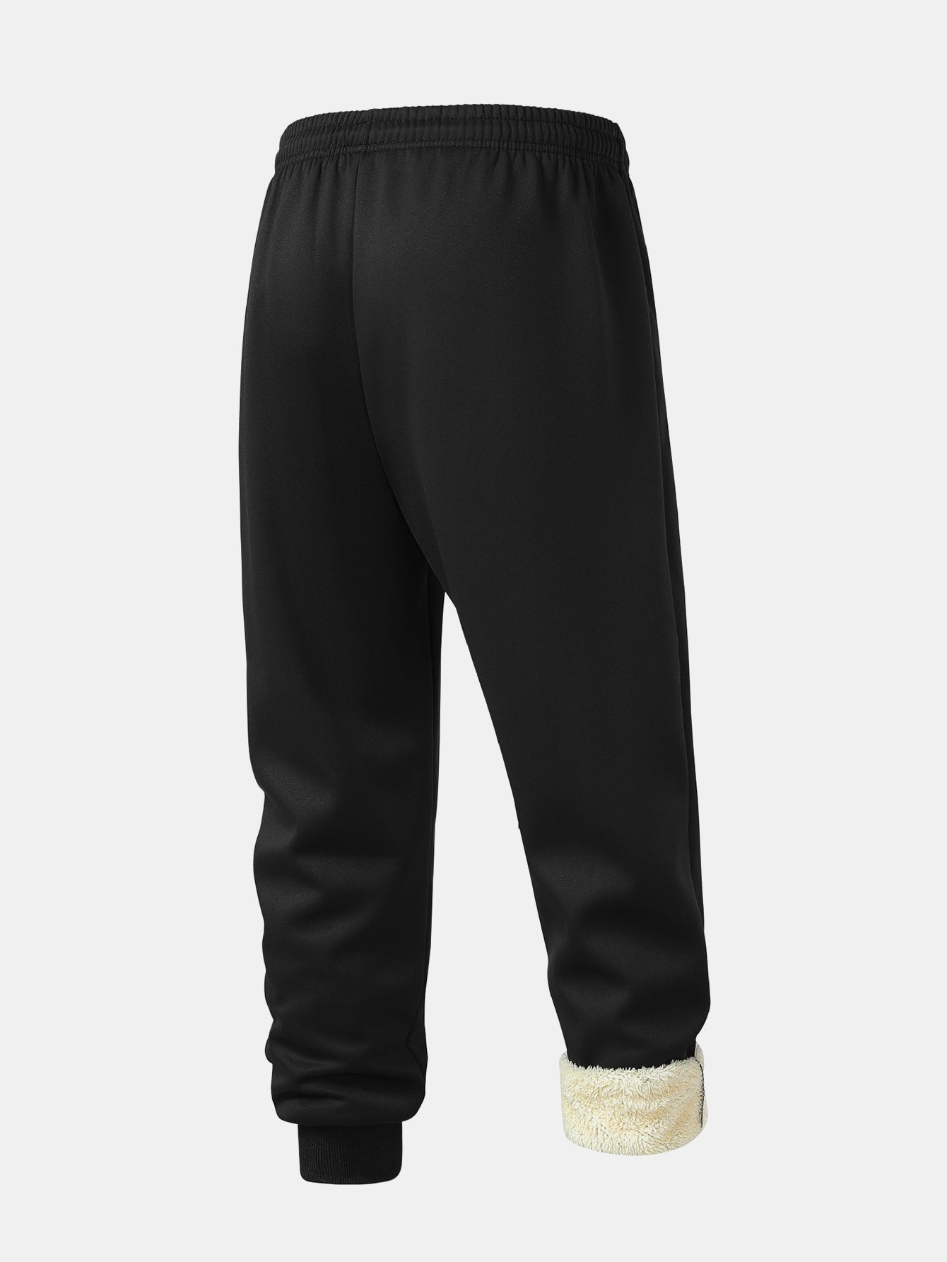 Survêtement homme à capuche doublé teddy zippé avec poches et jogging 6