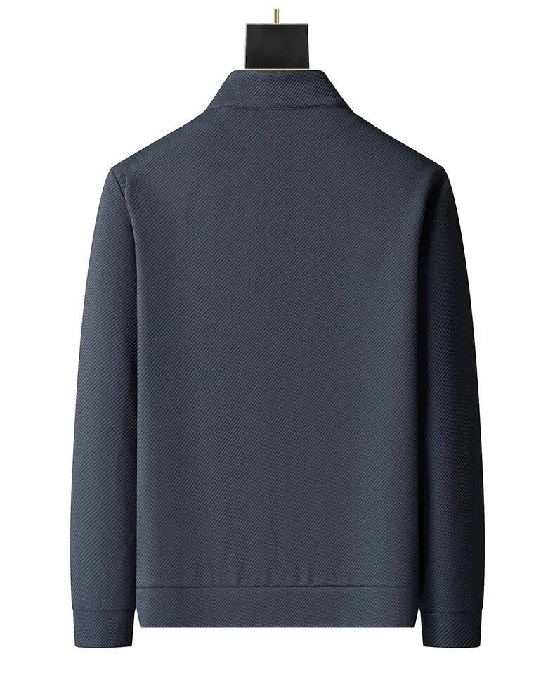 Survêtement homme texturé zippé à col montant déperlant sport 4