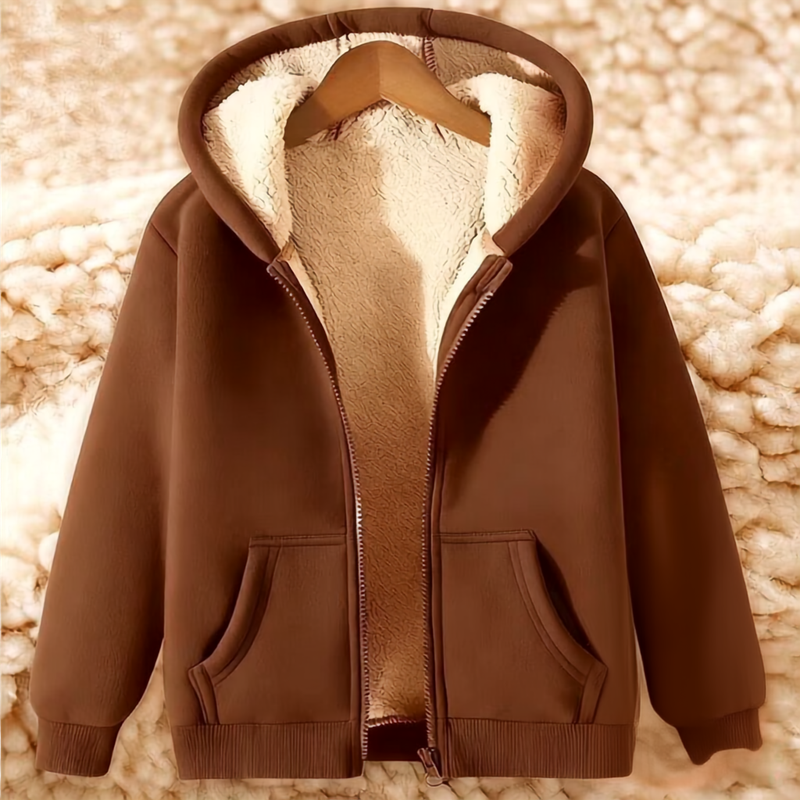 Sweat à capuche homme zippé doublé polaire à poches zippées 11