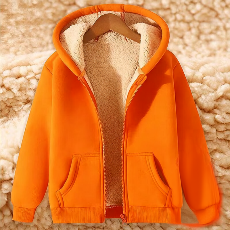 Sweat à capuche homme zippé doublé polaire à poches zippées 8