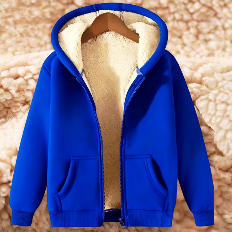 Sweat à capuche homme zippé doublé polaire à poches zippées 9