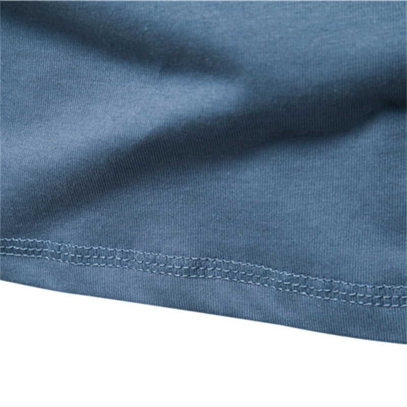 T-shirt homme en maille col mao boutonné manches longues 9