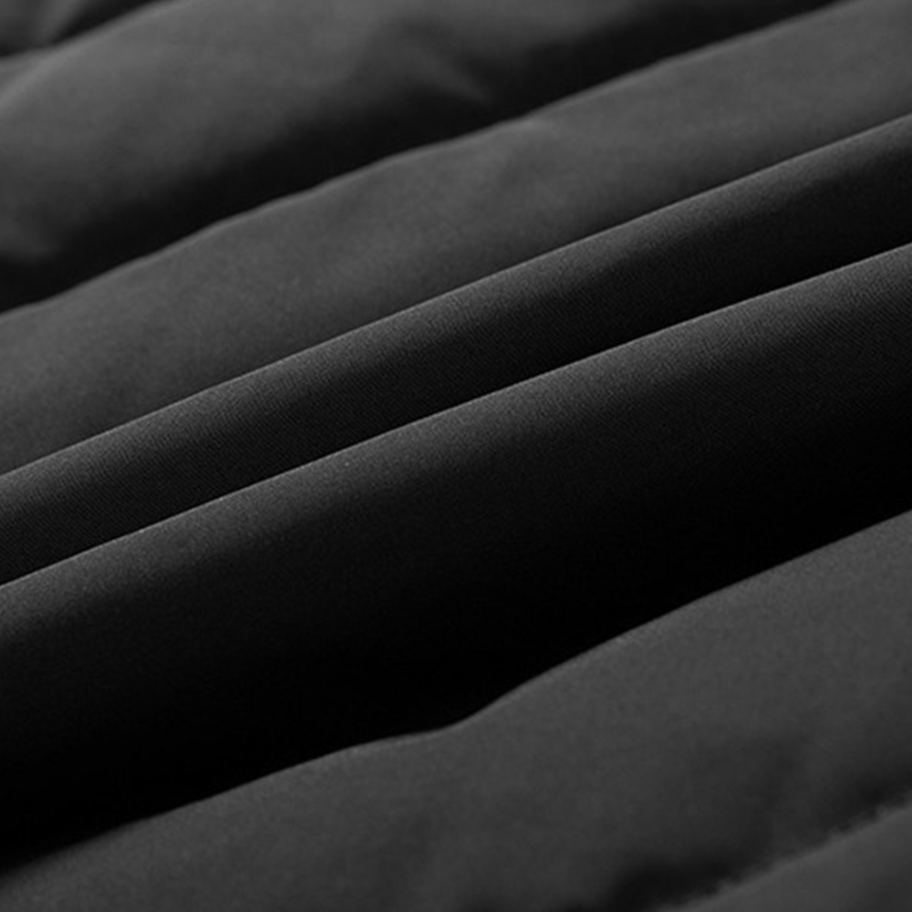 Veste matelassée homme à col chemise et boutons pression 12