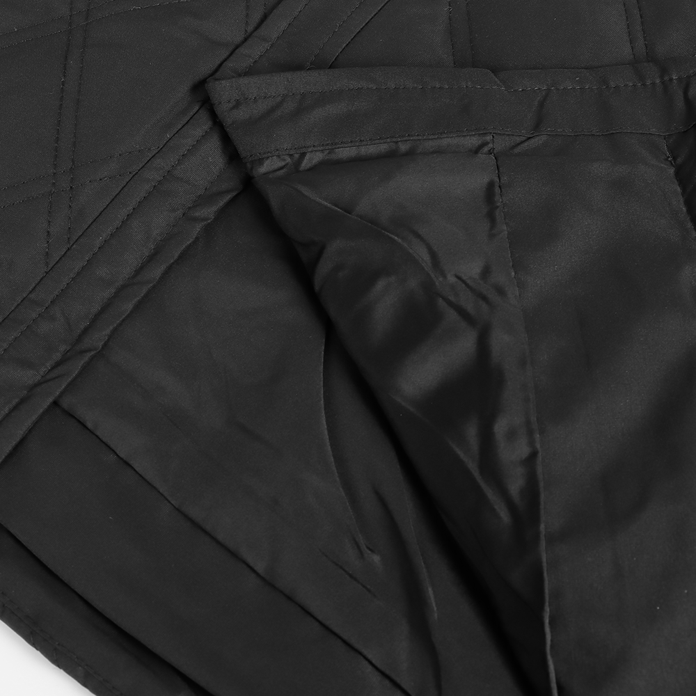 Veste matelassée homme à col chemise et boutons pression 13