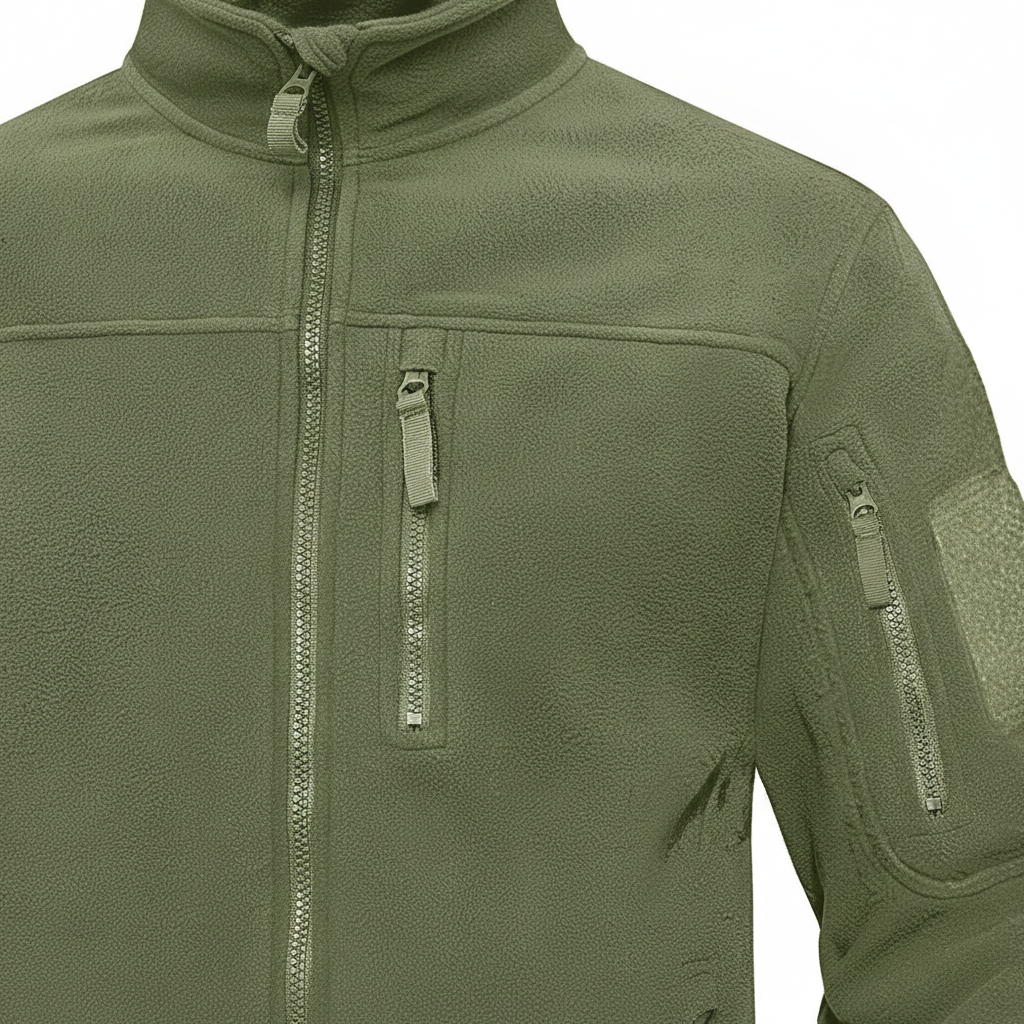 Veste polaire homme à col montant et nombreuses poches zippées 7