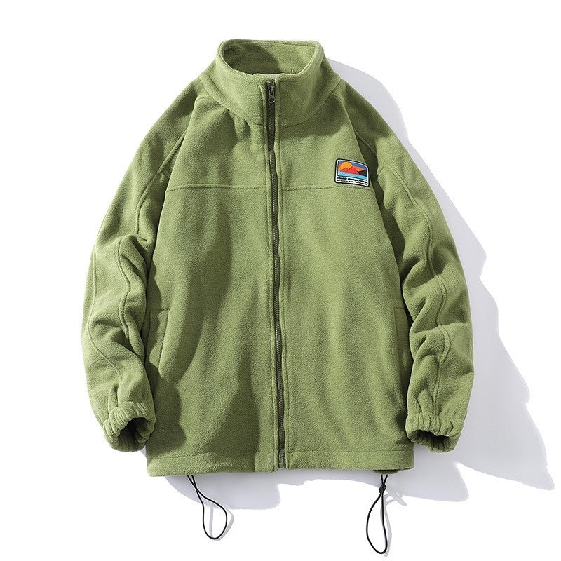 Veste polaire homme à col montant et poches latérales 4