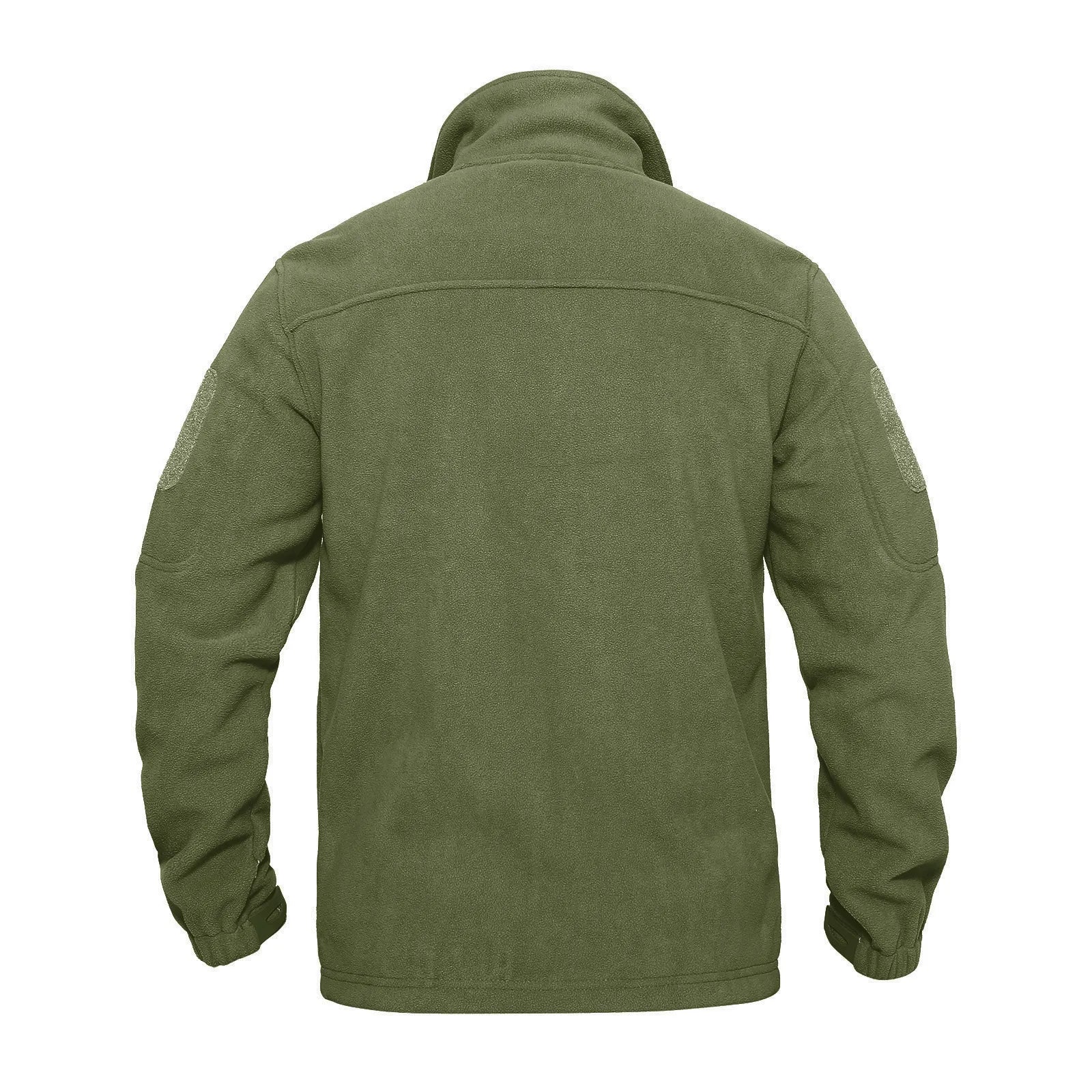Veste polaire homme tactique à col montant et poches zippées 5